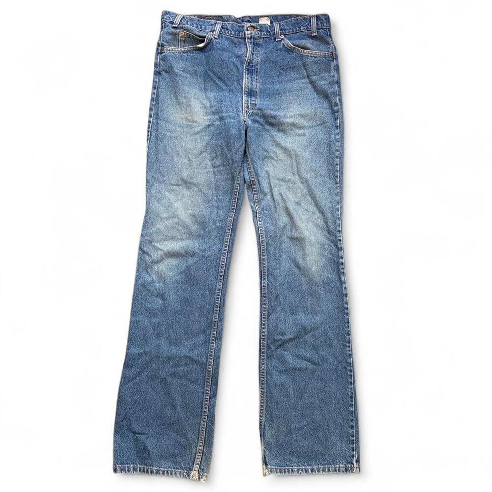 Vintage 90s Levi’s 517 Bootcut Jeans Men’s 36x35 Denim Classic Workwear